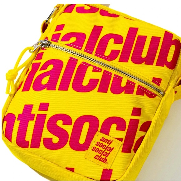 AntiSocialSocialClub- Belong2You Messenger Bag- Yellow- NWOT. RARE!!!! 🧨 - Picture 2 of 3